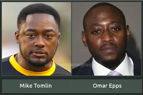 Mike Tomlin And His Alter Ego Omar Epps