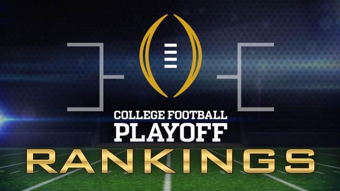 NCAAF College Football Conference Championship Rankings