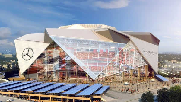 Mercedez-Bens Stadium in Atlanta
