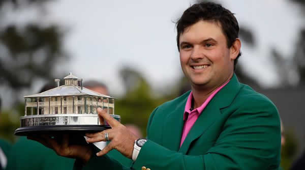 Patrick Reed after winning 2018 Masters