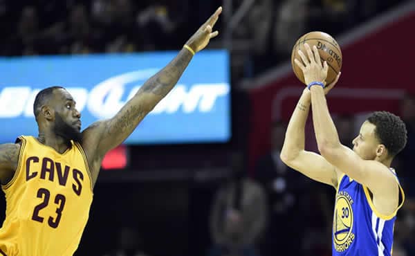 Lebron vs Curry NBA