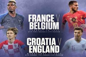 2018 World Cup semifinal preview