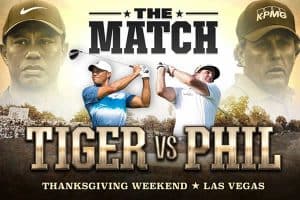 Tiger Woods vs Phil Mickelson showdown at thanksgiving