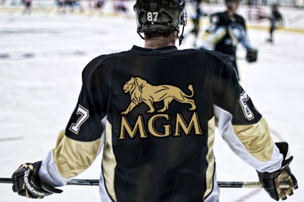 MGM hockey player