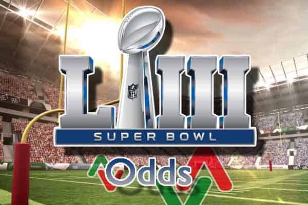 Super Bowl Logo on field