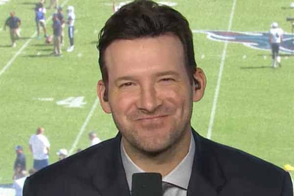 Commentator Tony Romo