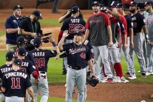 Nationals up 2-0 in WS