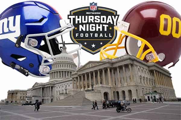 NFL odds for week 2 Thursday night football betting