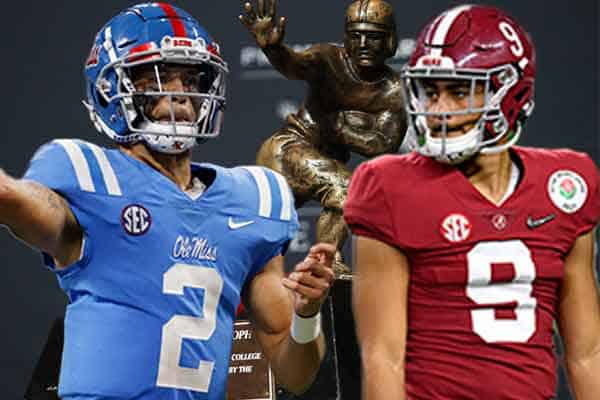 2021-2022 Heisman Odds Corral Young