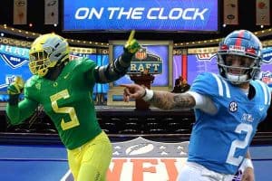 NFL Draft odds for Matt Corral 2022