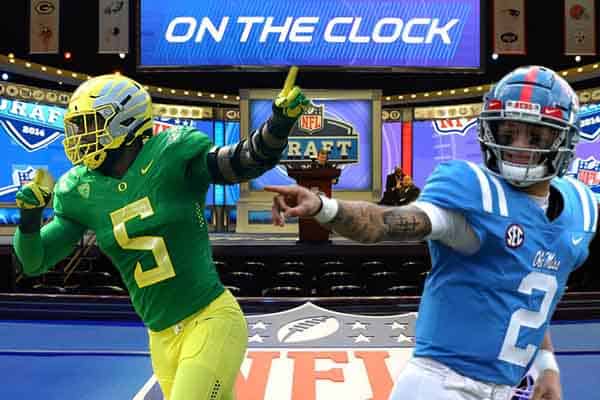 NFL Draft odds for Matt Corral 2022