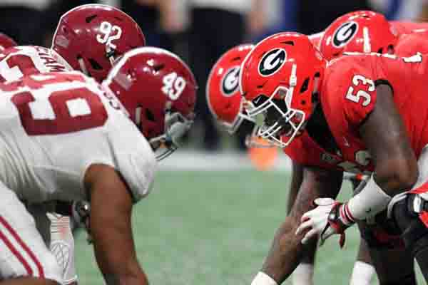 2021-2022 SEC Title Odds Alabama Georgia