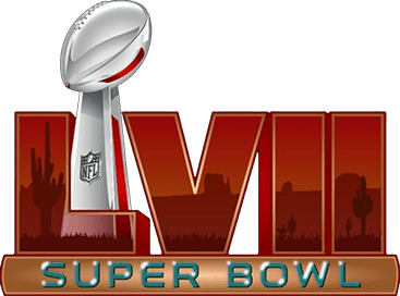 logo for betting on Super Bowl 57 in 2023
