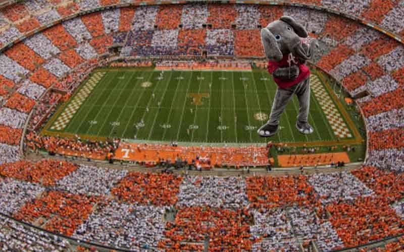 Tennessee Alabama betting odds 2022