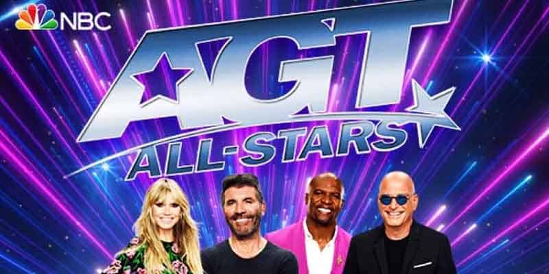 The host and judges of AGT All-Stars in 2023 AGT All Star Judges