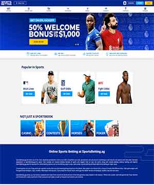 Sportsbetting.ag Screenshot