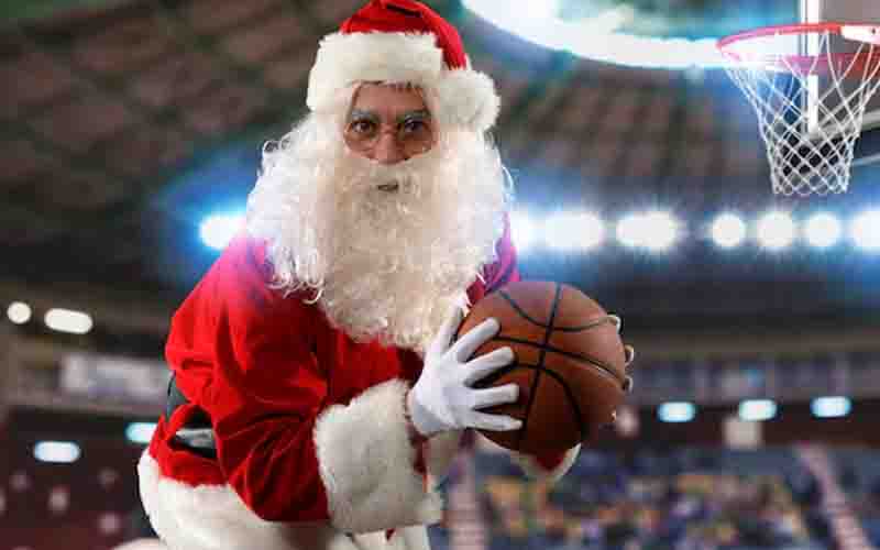 NBA Santa